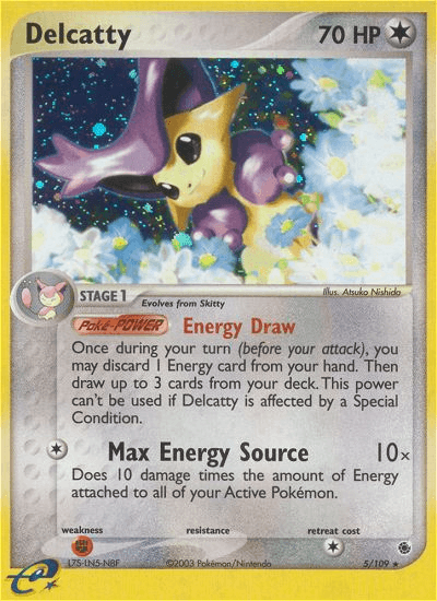Delcatty Ruby & Sapphire card