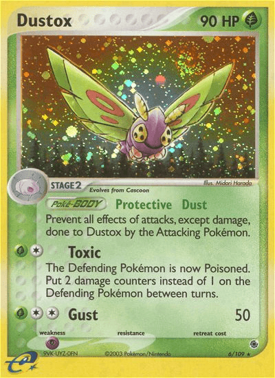 Dustox Ruby & Sapphire card
