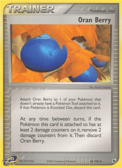 Oran Berry Ruby & Sapphire card