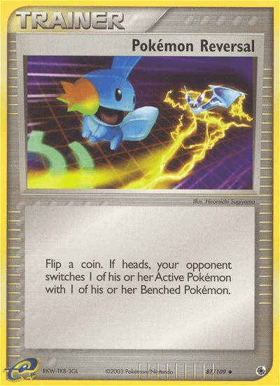 Pokémon Reversal Ruby & Sapphire card