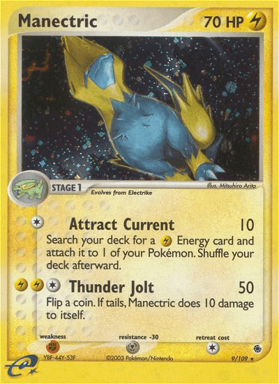 Manectric Ruby & Sapphire card