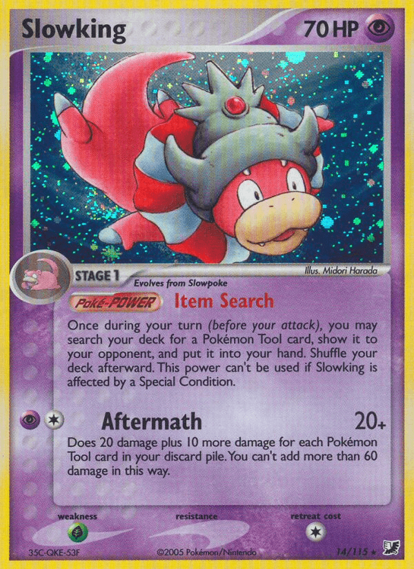 Slowking Unseen Forces card
