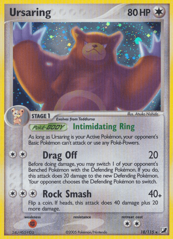 Ursaring Unseen Forces card