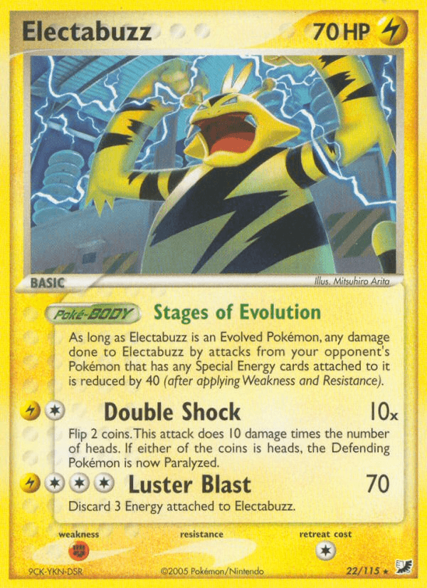 Electabuzz Unseen Forces card