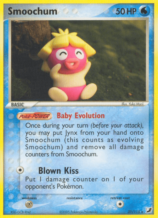 Smoochum Unseen Forces card