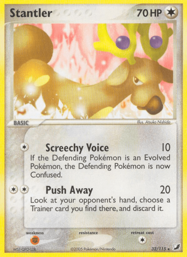Stantler Unseen Forces card