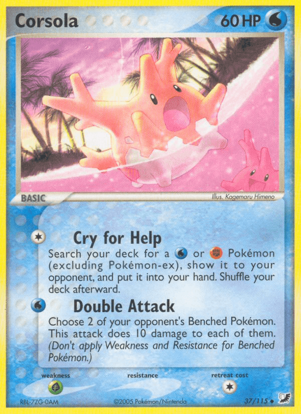 Corsola Unseen Forces card