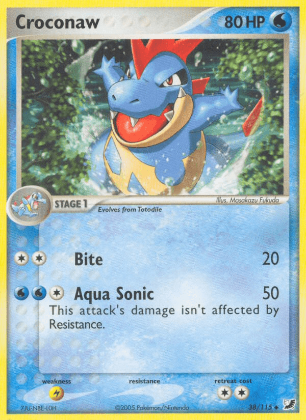 Croconaw Unseen Forces card