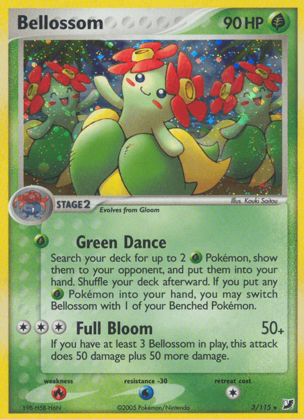 Bellossom Unseen Forces card