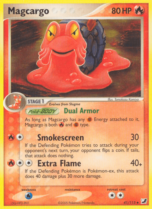Magcargo Unseen Forces card
