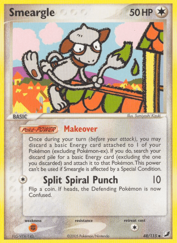 Smeargle 宝可梦 card