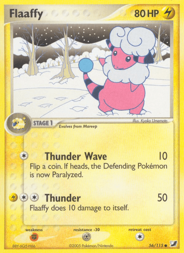 Flaaffy Unseen Forces card