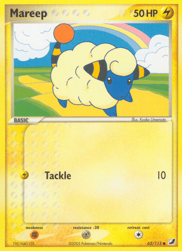 Mareep Unseen Forces card