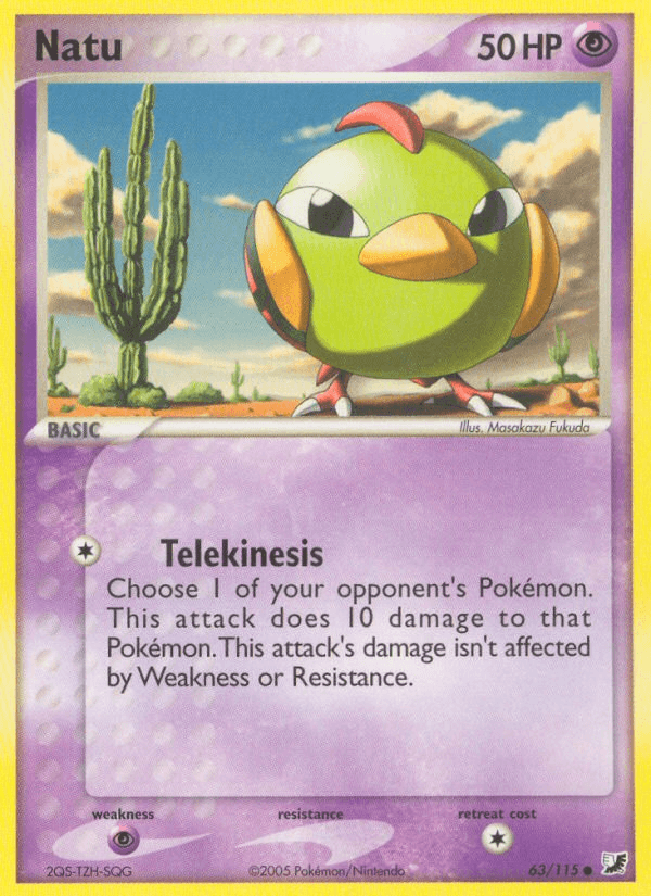 Natu Unseen Forces card