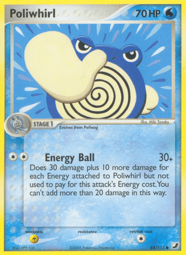 Poliwhirl Unseen Forces card