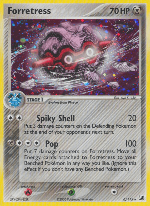 Forretress Unseen Forces card