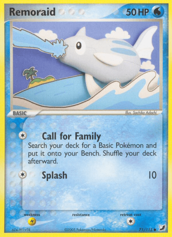 Remoraid Unseen Forces card