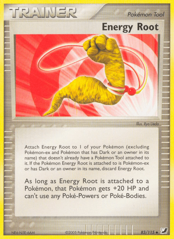 Energy Root Unseen Forces card