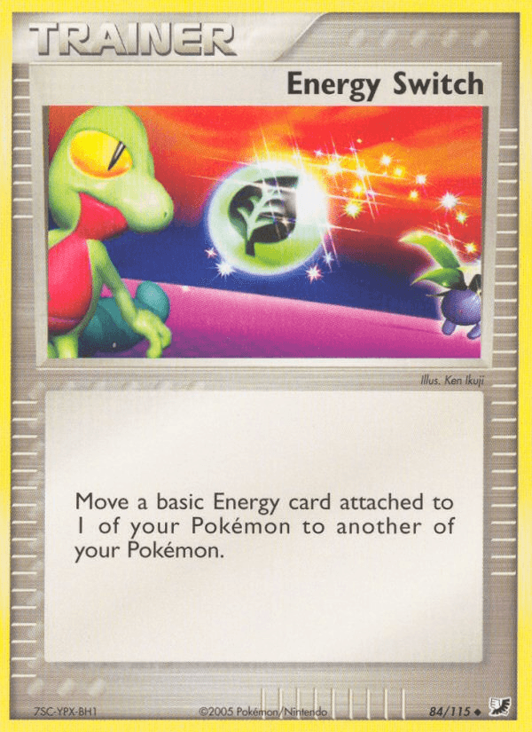 Energy Switch Unseen Forces card