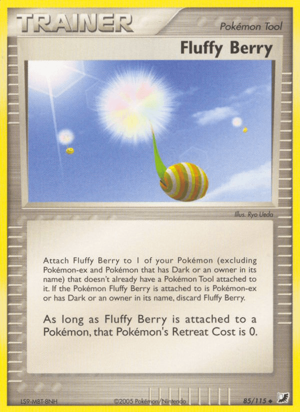 Fluffy Berry Unseen Forces card
