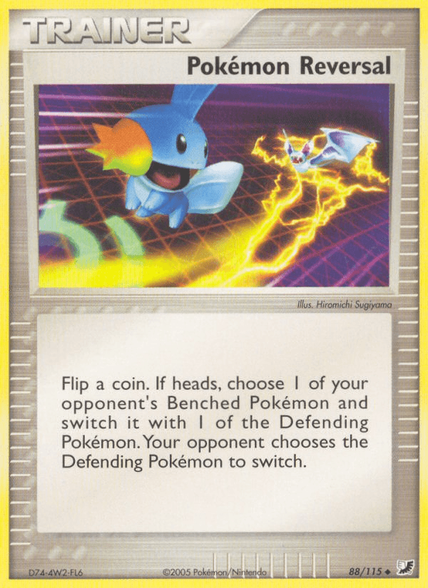 Pokémon Reversal Unseen Forces card