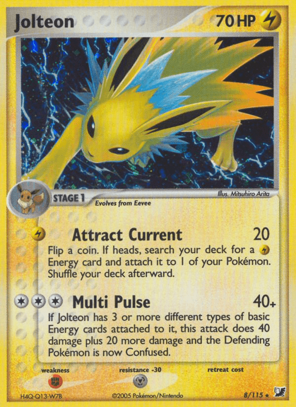 Jolteon Unseen Forces card