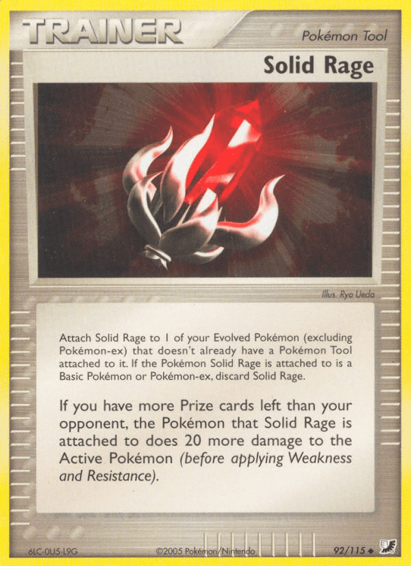 Solid Rage Unseen Forces card