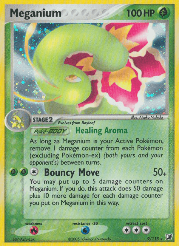 Meganium Unseen Forces card