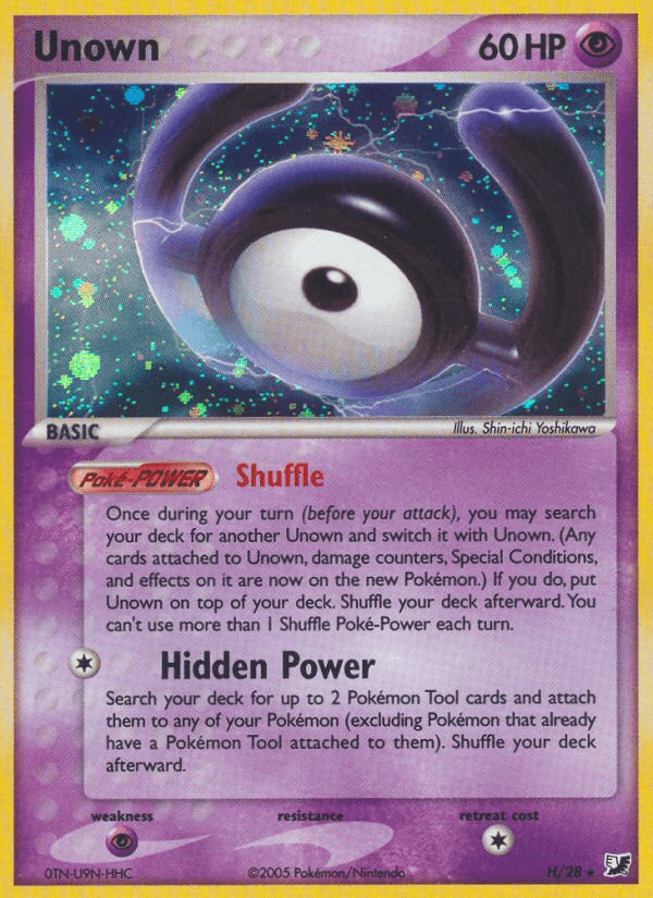 Unown Unseen Forces card