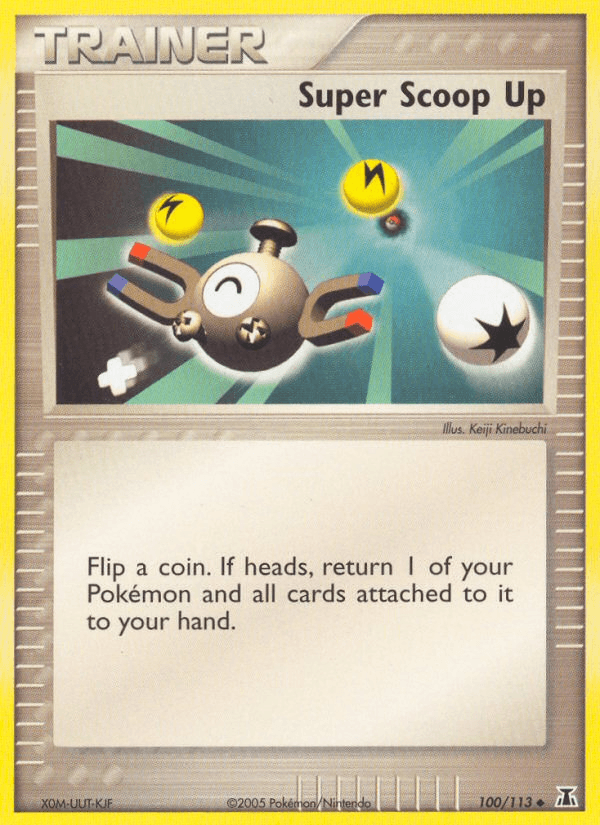 Super Scoop Up Delta Species card