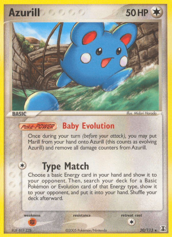 Azurill Delta Species card