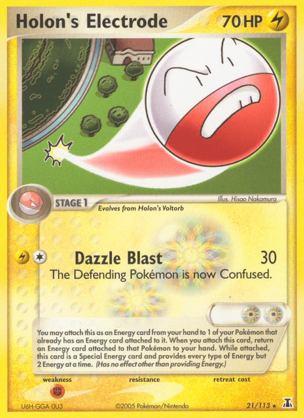 Holon's Electrode Delta Species card