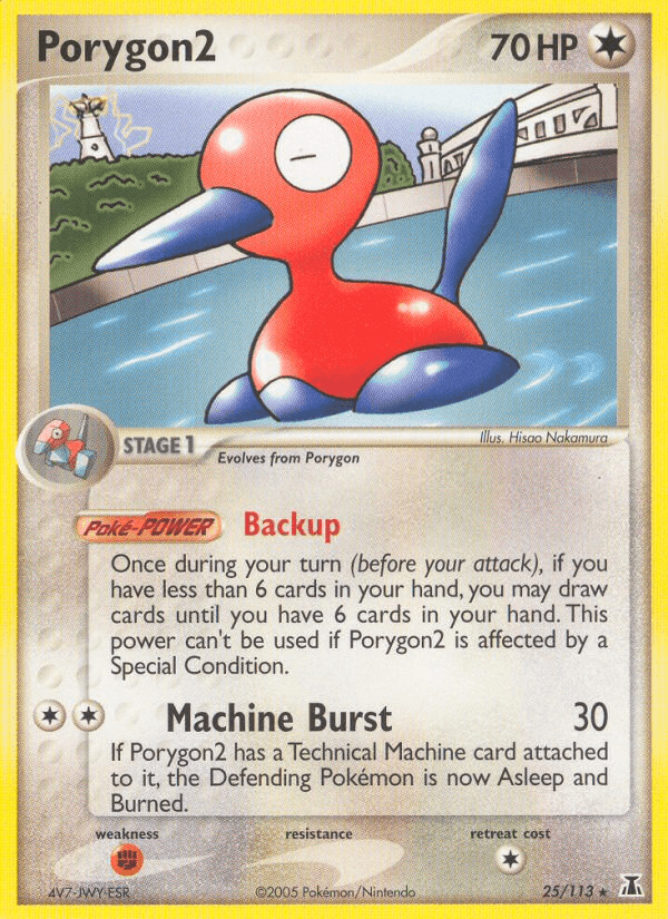 Porygon2 Delta Species card