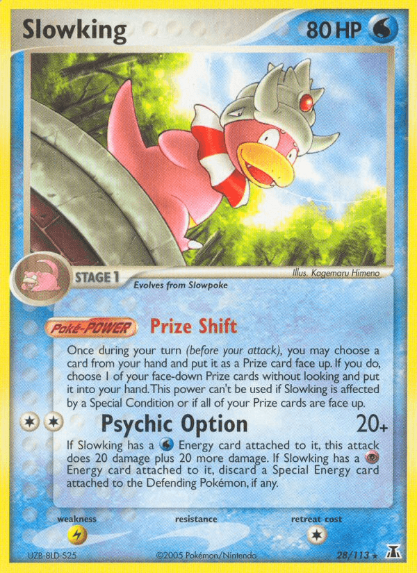 Slowking Delta Species card