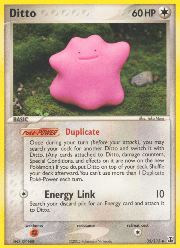 Ditto Delta Species card