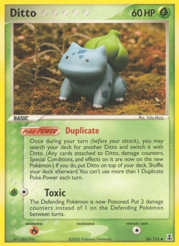 Ditto Delta Species card