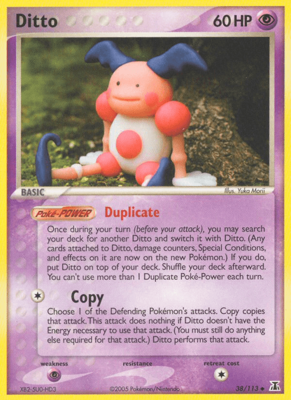 Ditto Delta Species card