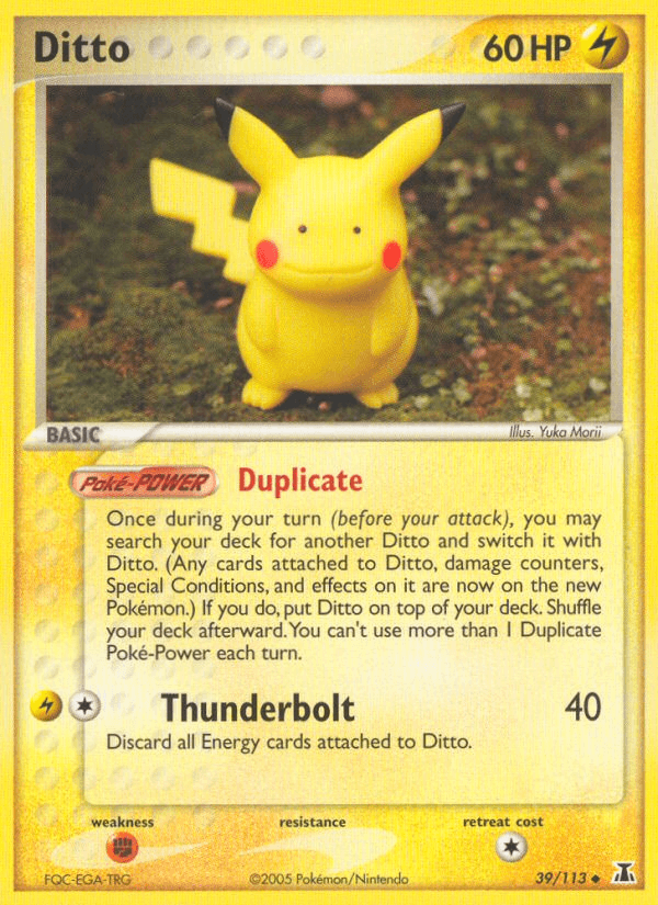 Ditto Delta Species card