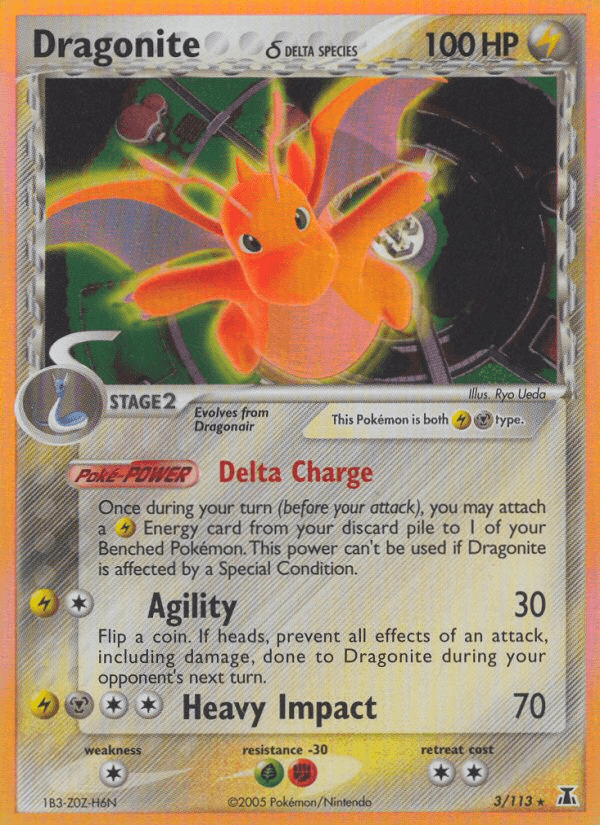 Dragonite δ Delta Species card
