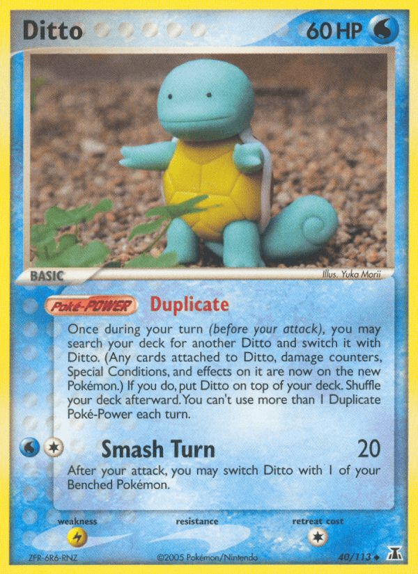 Ditto Delta Species card
