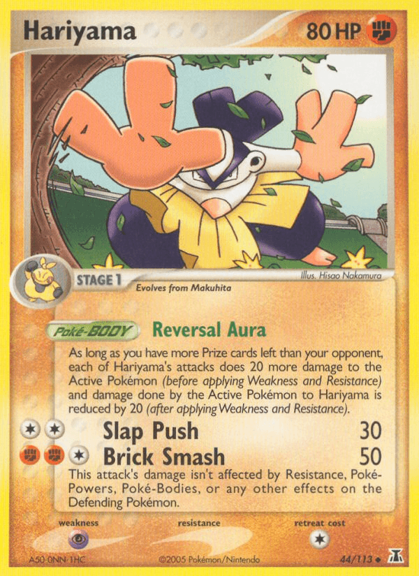 Hariyama Delta Species card