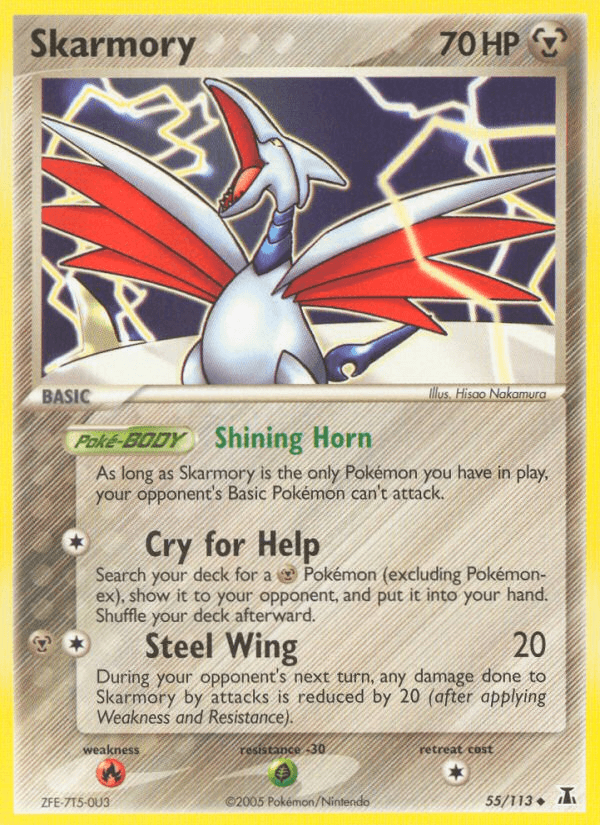 Skarmory Delta Species card