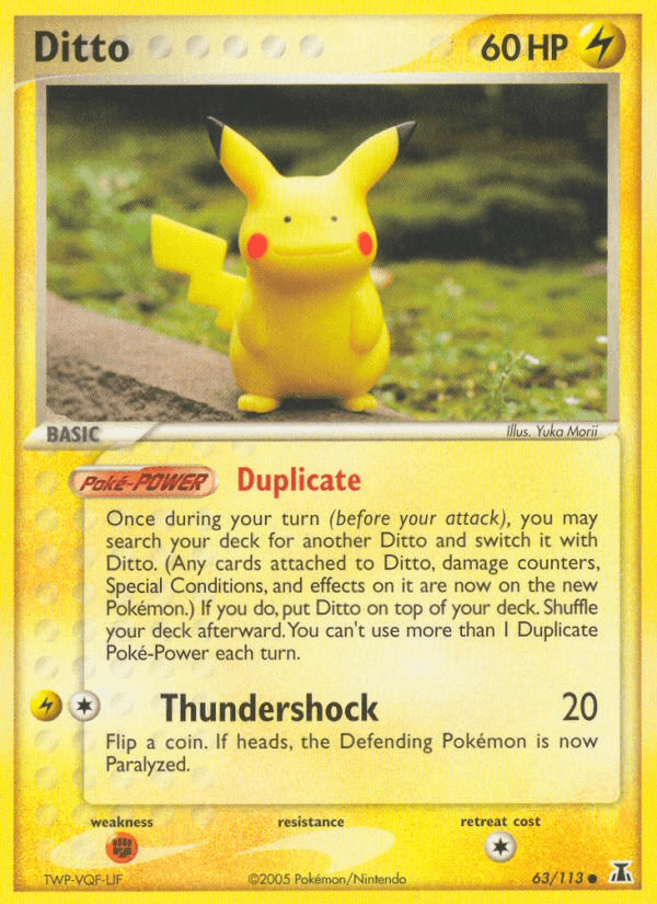 Ditto Delta Species card