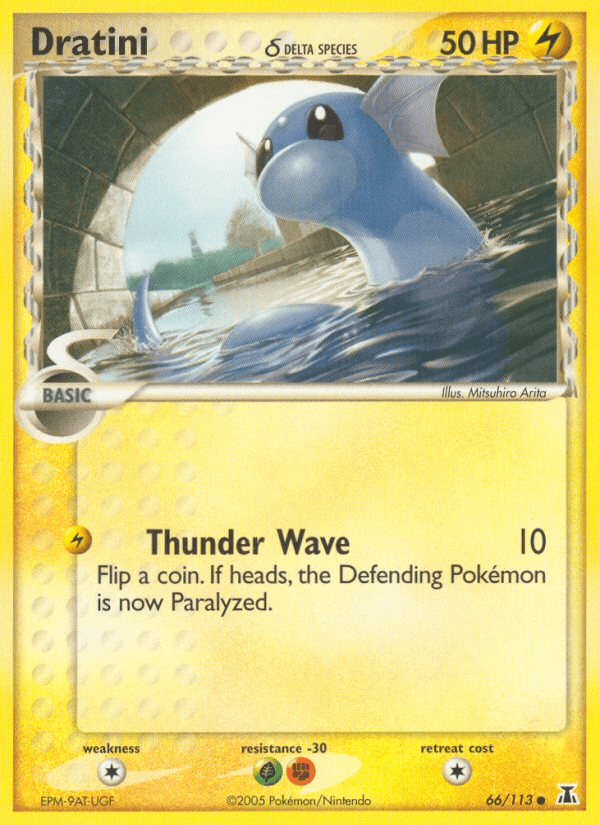 Dratini δ Delta Species card