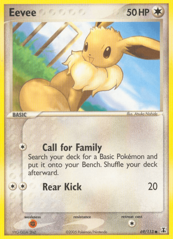 Eevee Delta Species card