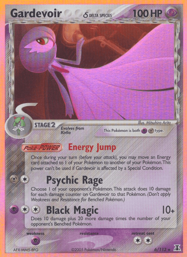 Gardevoir δ Delta Species card