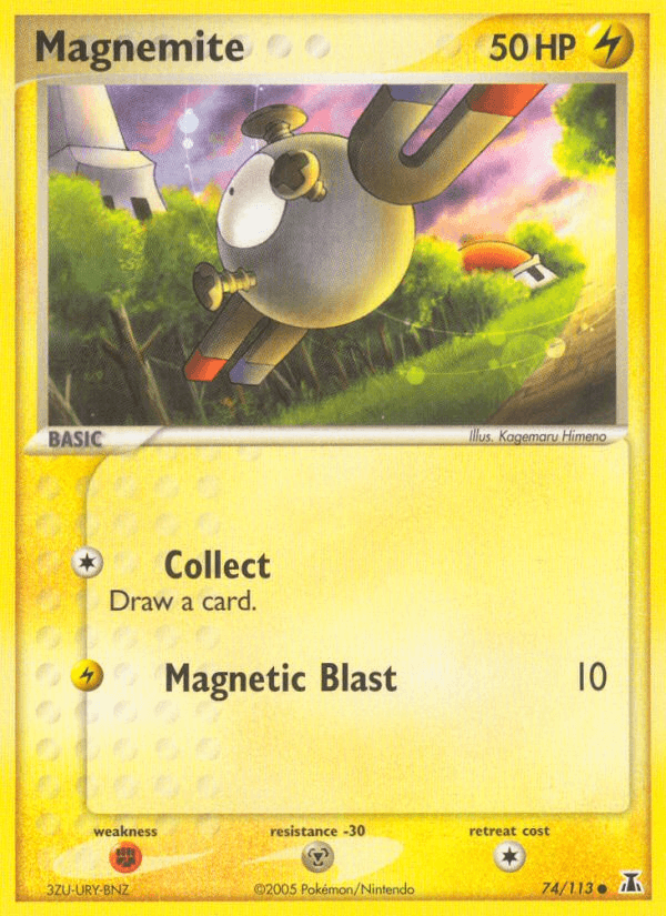 Magnemite Delta Species card