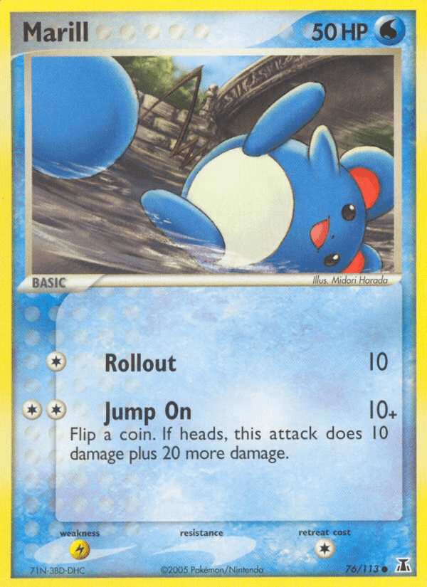 Marill Delta Species card