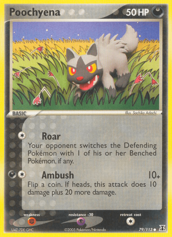 Poochyena Delta Species card