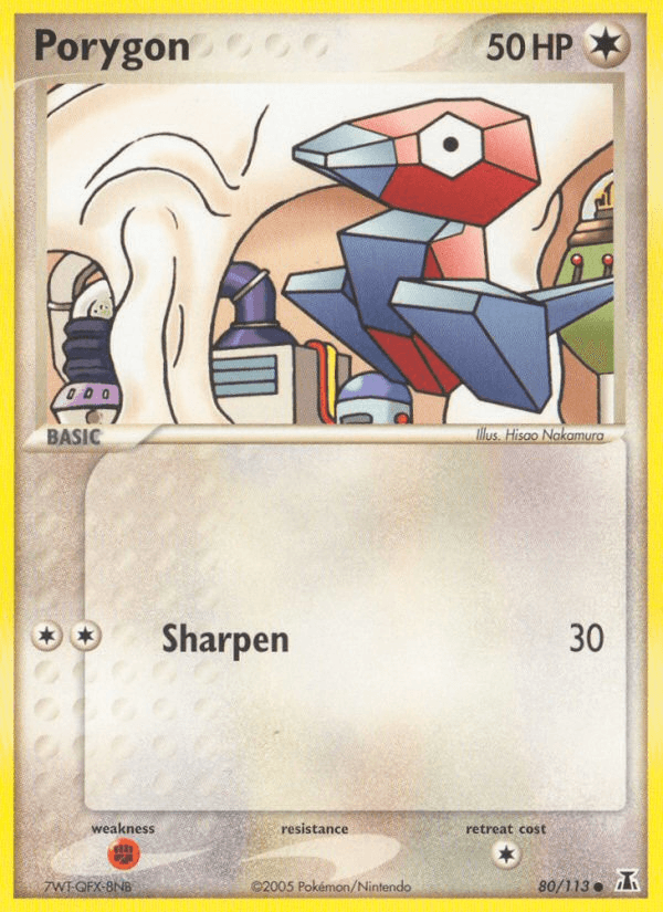 Porygon Delta Species card
